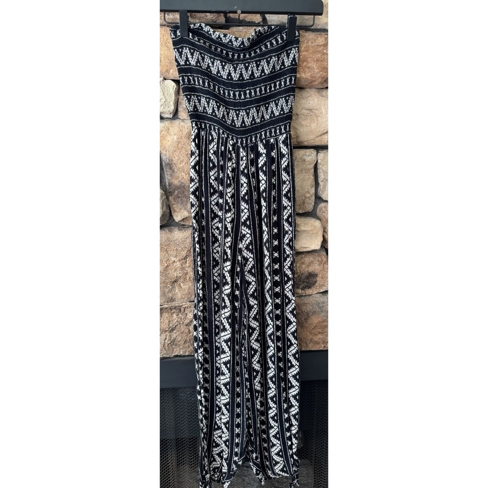 Urban‎ Outfitters Smocked Strapless jumpsuit XSmall - Picture 3 of 6